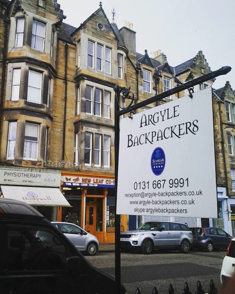 Argyle Backpackers Hostel Edinburgh Bagian luar foto